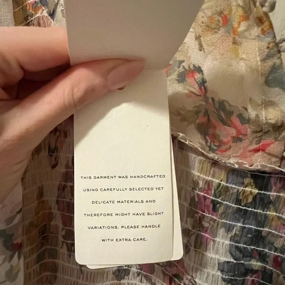 Dôen Doen NWT Tiarella floral dress small - Picture 10 of 14